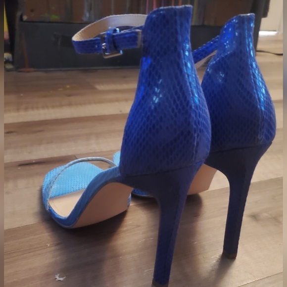 Justfab Two Tone Stilleto Sandal - Picture 2 of 4